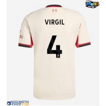 Moški Nogometni dresi Liverpool Virgil van Dijk #4 Gostujoči 2025-26 Kratek Rokav